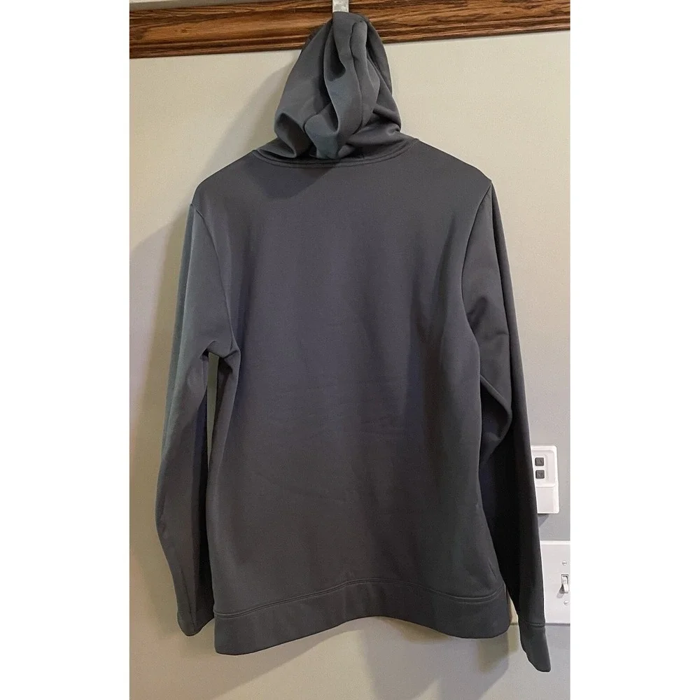 The North Face‎ Hoodie Graphic Smooth Fleece Pullover Sweatshirt Logo Medium